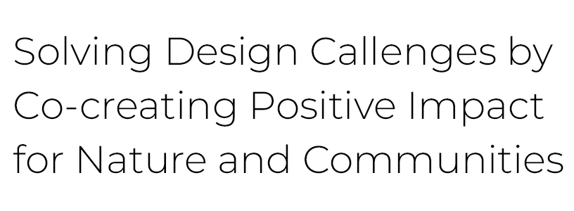 Text Nature-based Solutions through Biomimicry and Community Collaboration